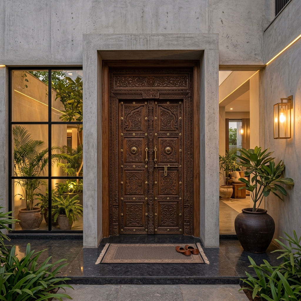 Traditional Indian Entryway