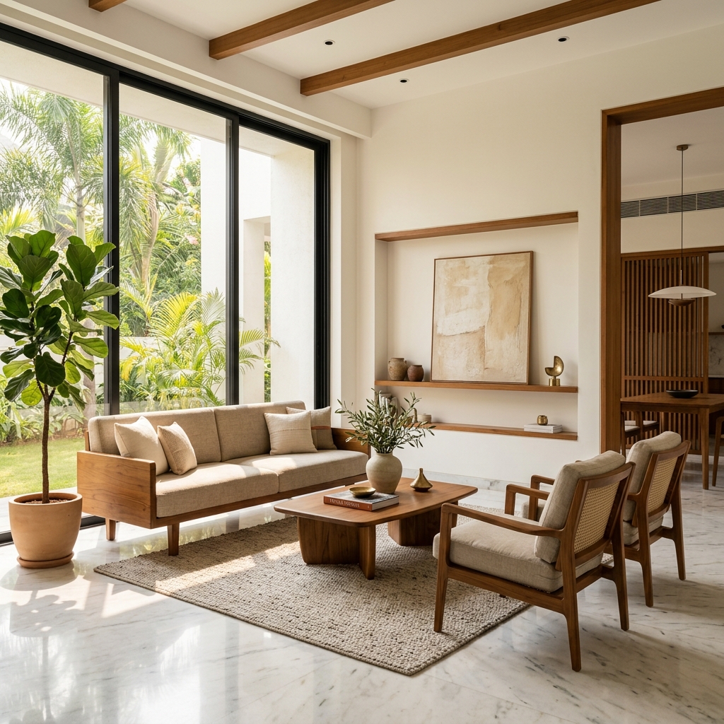 Indian Living Interior